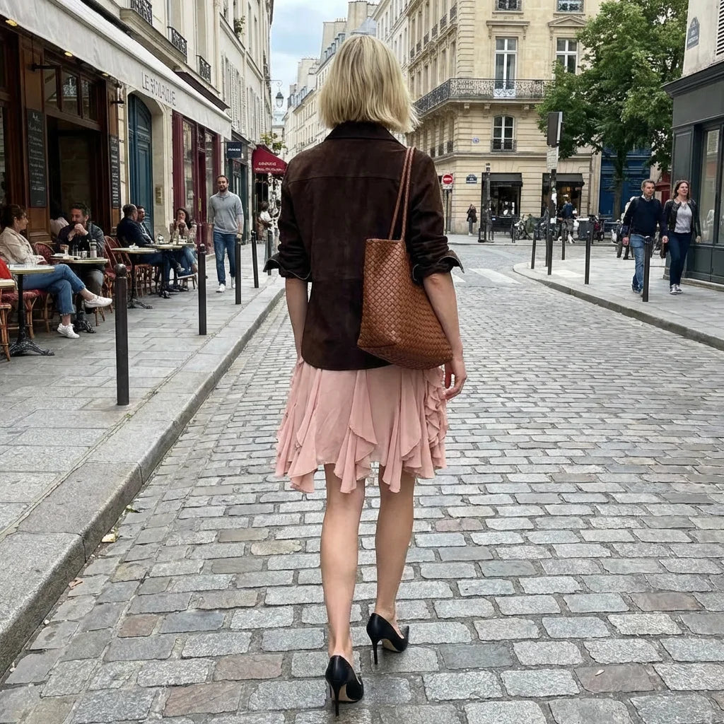 Meryl Layered Ruffle Mini Skirt