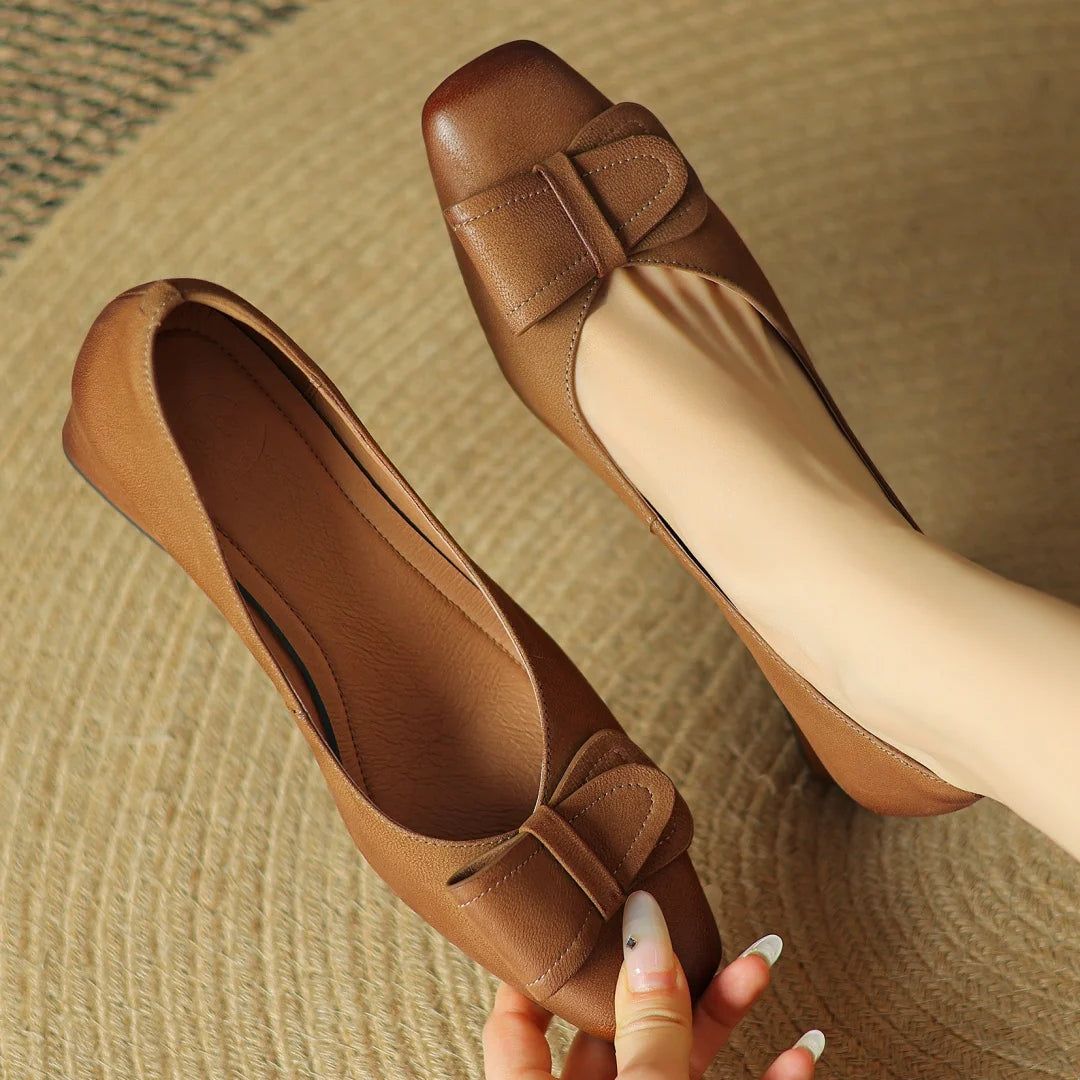 Lydia Block Heel Pumps