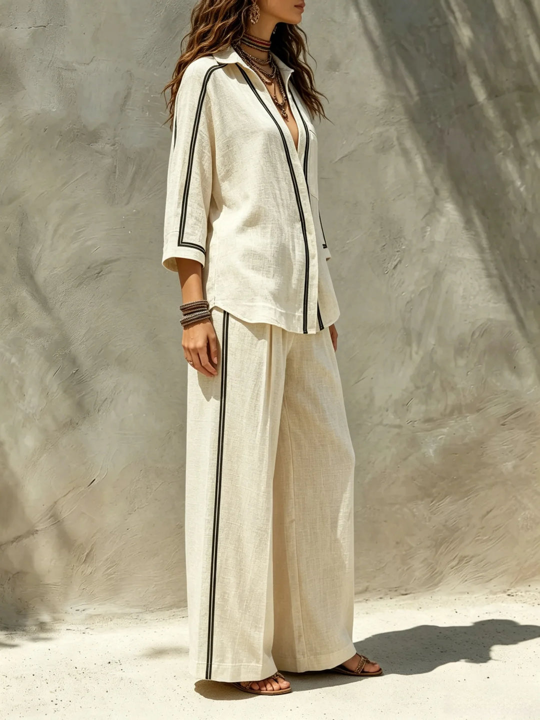 Celeste Casual Relaxed Co-Ord Set