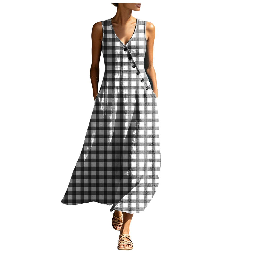 Maisie Sleeveless Beach Maxi Dress