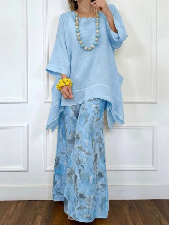 Elowen Printed Loose Two-Piece Set