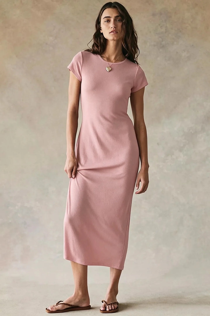 Ashley Elegant Relaxed Midi Dress