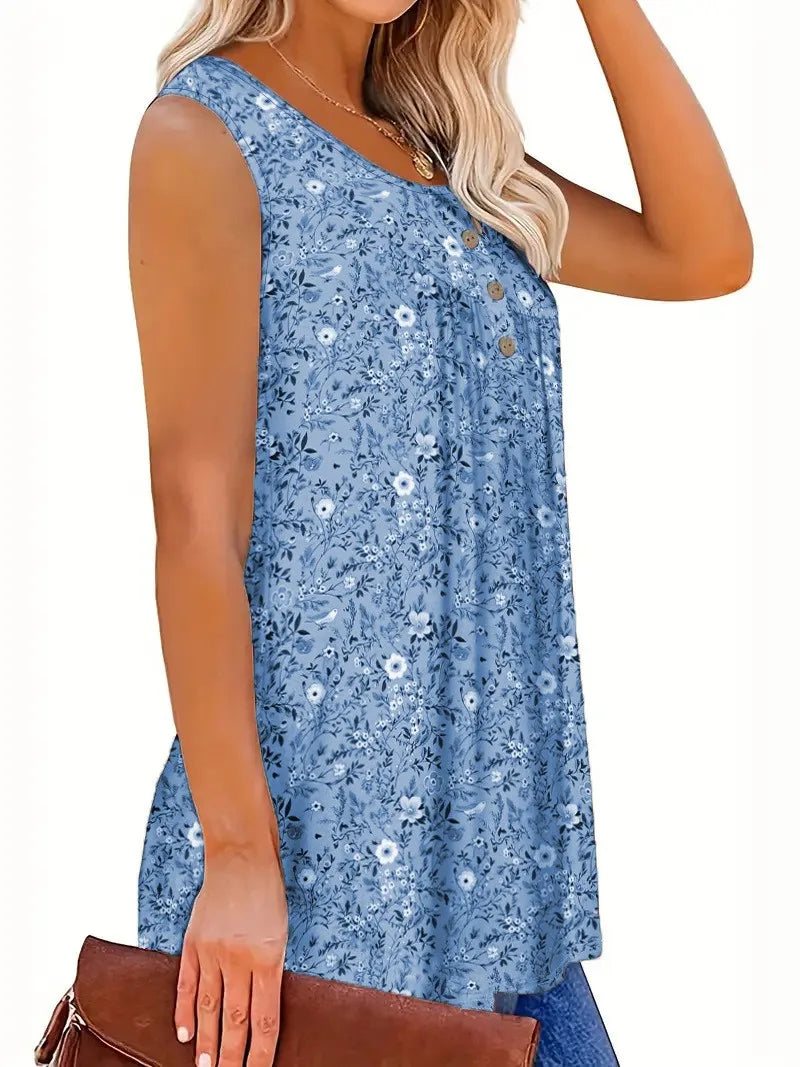 Annalise Casual Floral Blouse