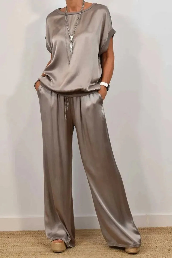 Amelie Silky Lounge Set