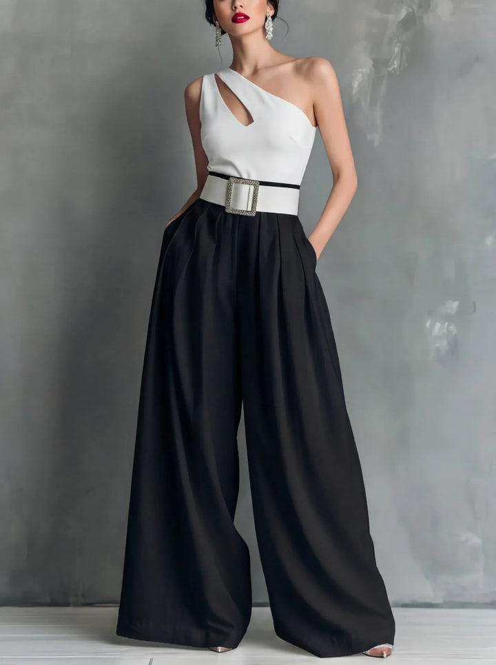 Lacey High Waist Wide Leg Trousers