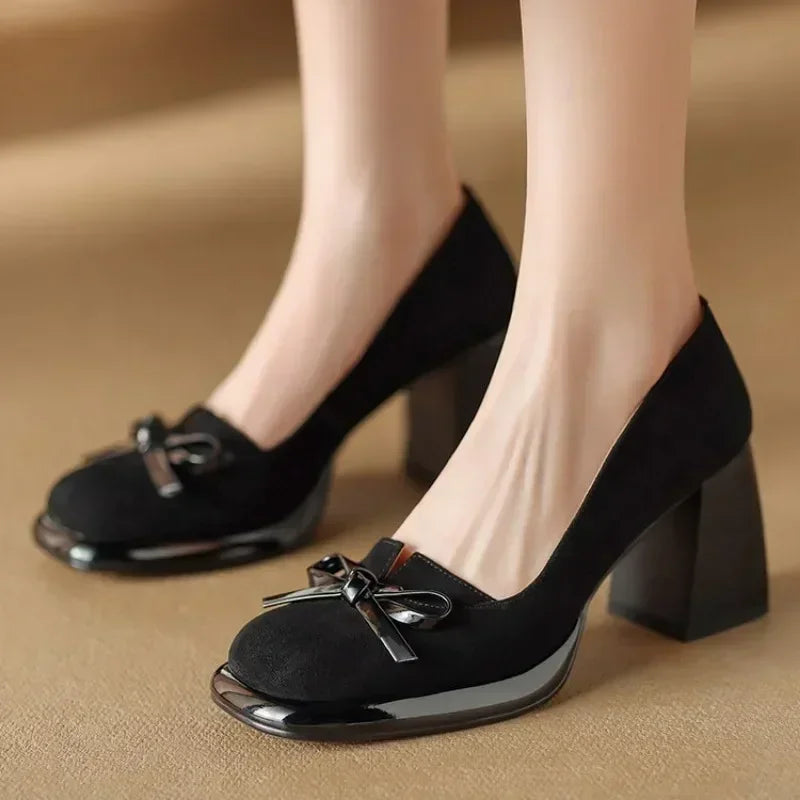 Adeline Square Toe Dress Pumps