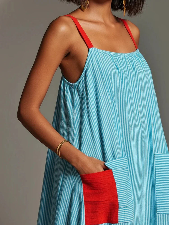 Amelie Square Neck Maxi Dress