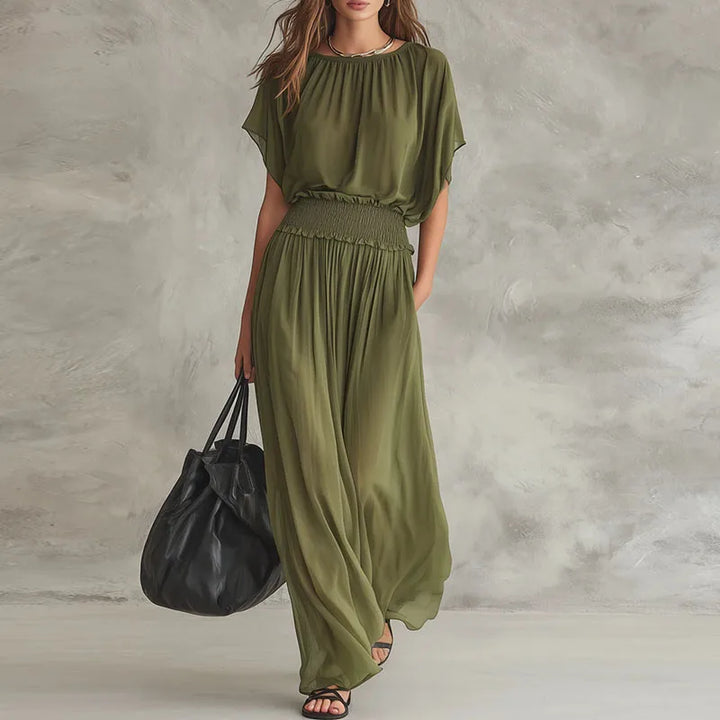 Heather High Waist Maxi Dress