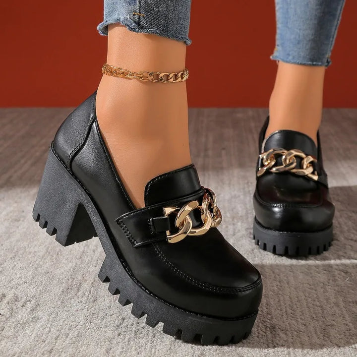 Esme Orthopedic Chain Loafers