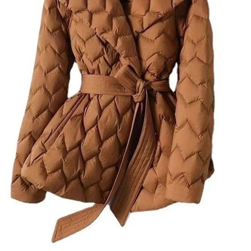 Noelle Quilted Lapel Jacket