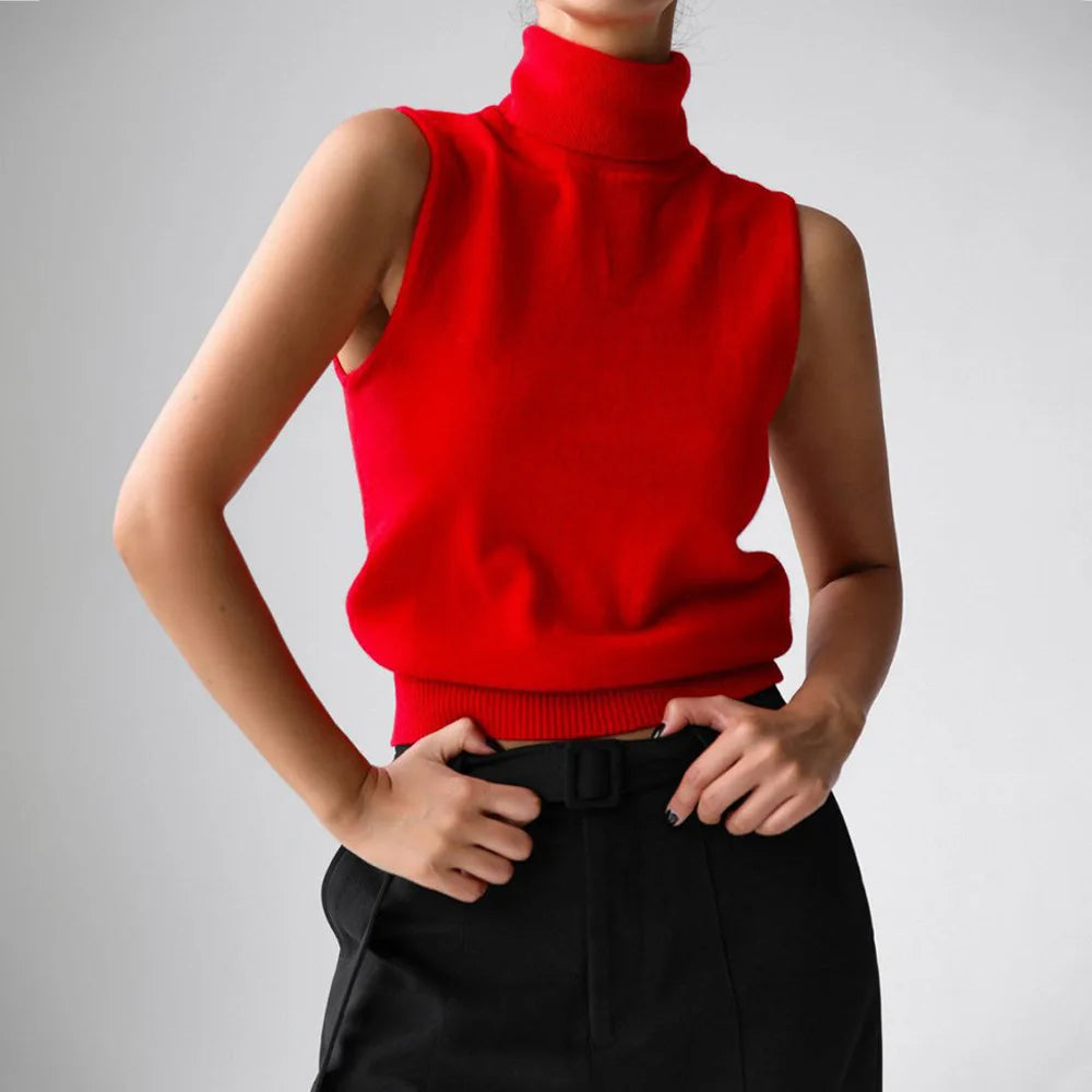 Elara Turtleneck Knit Top