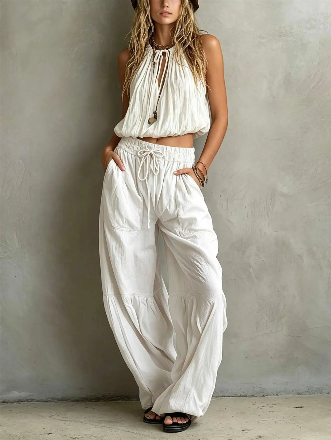Elara Relaxed Wide-Leg Pants