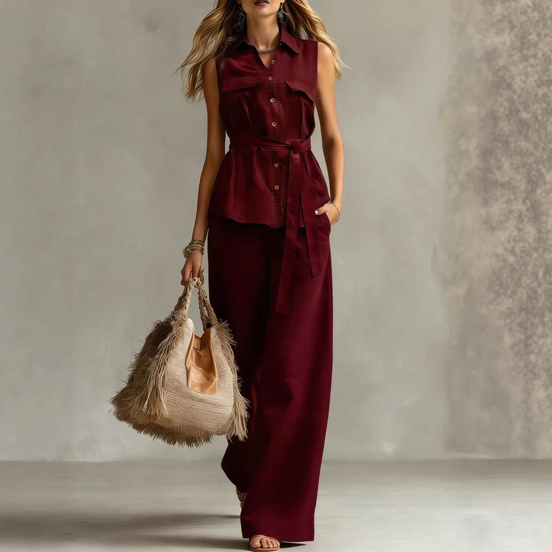 Leah Elegant Relaxed Matching Set