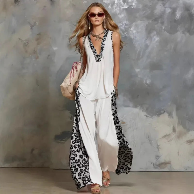 Vanessa Wide Leg Lounge Set