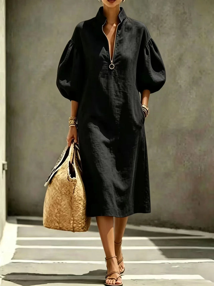 Madelyn Casual Chic Midi Dress