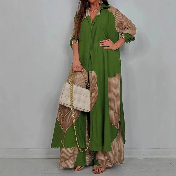 Kristen Long Sleeve Boho Matching Set