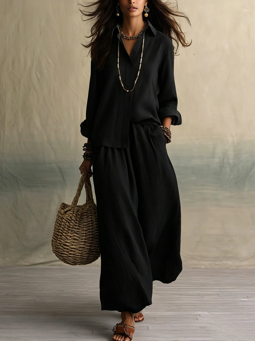 Elara Breezy Comfort Two Piece Set