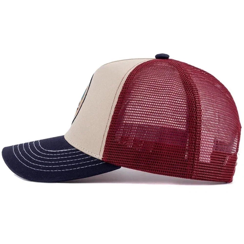 Mason Embroidered Trucker Cap