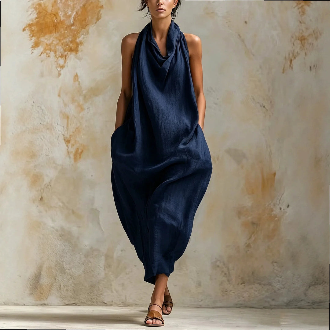 Layla Cowl Neck Maxi Dress
