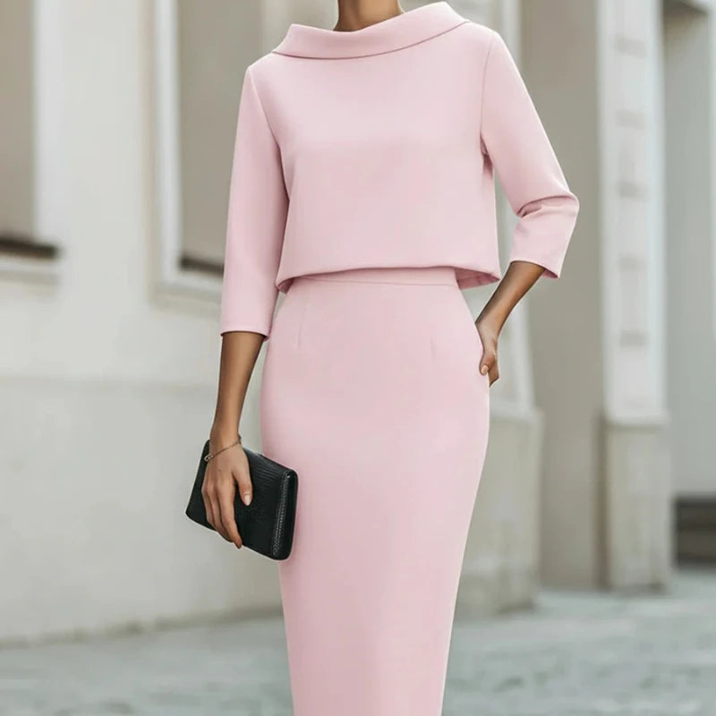 Marielle Layered Sheath Maxi Dress