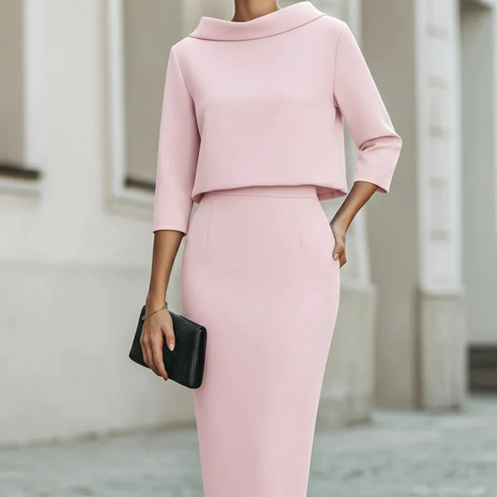 Marielle Layered Sheath Maxi Dress