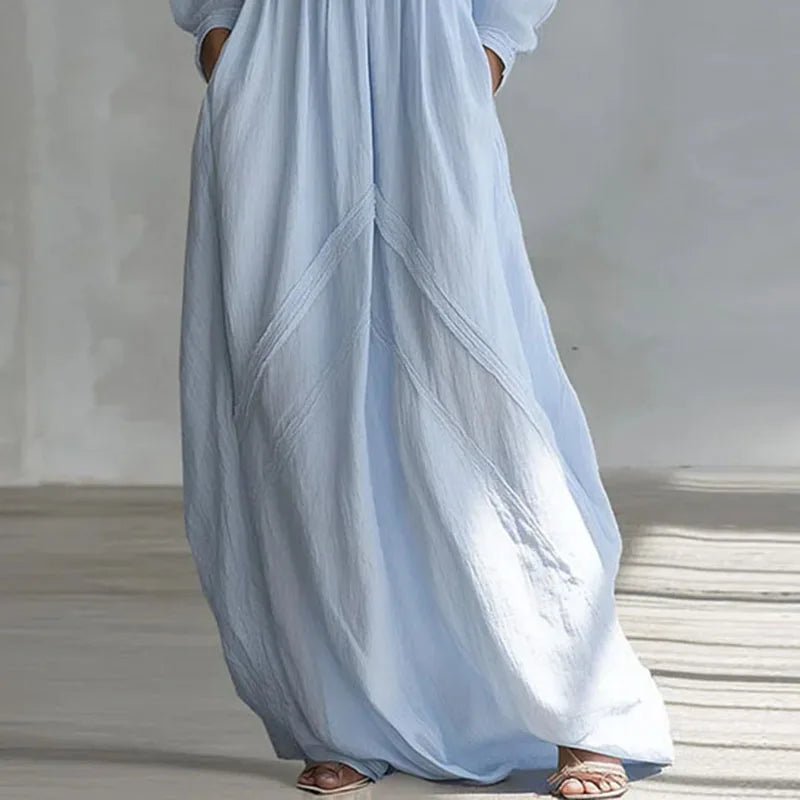 Georgia Deep V  Maxi Dress