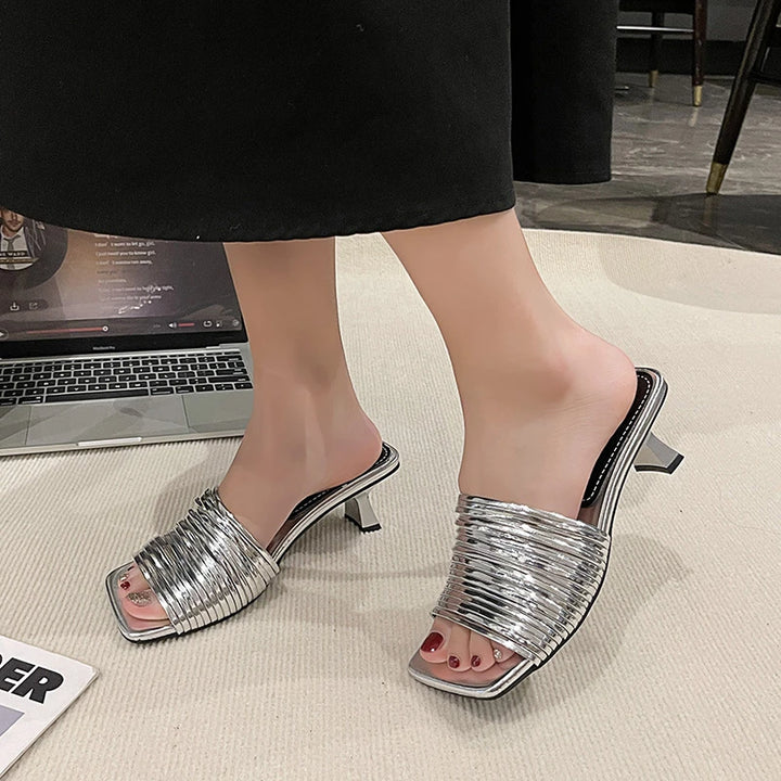 Selene Elegant Slip On Sandals