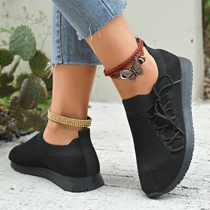 Mika Mesh Lace Up Sneakers