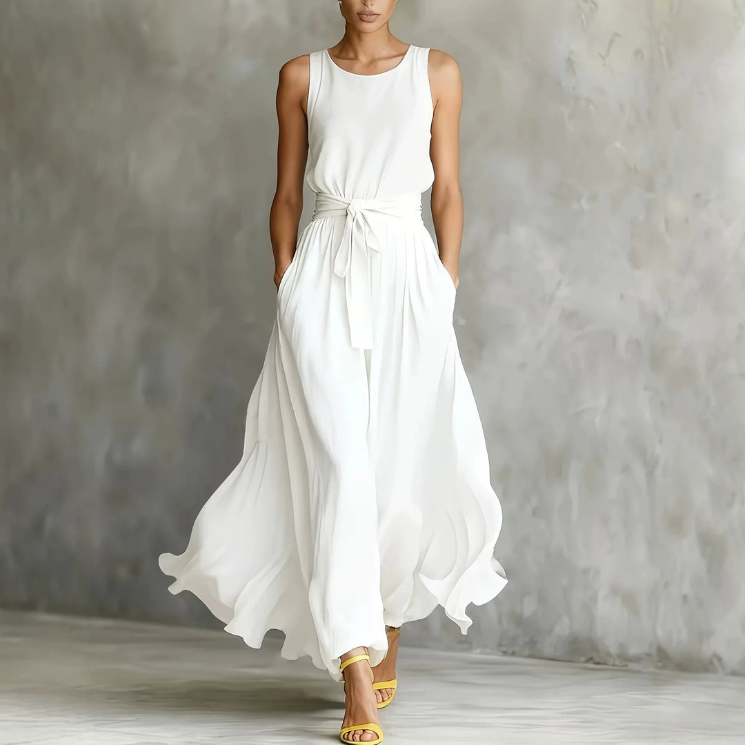 Milla Elegant Pocket Maxi Dress