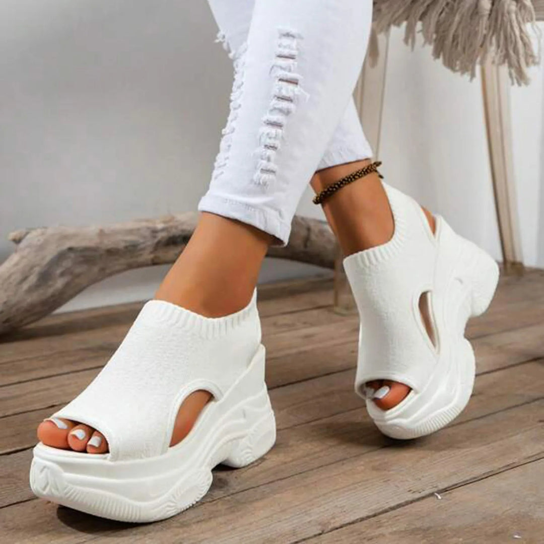 Jaliyah Orthopedic Platform Sandals