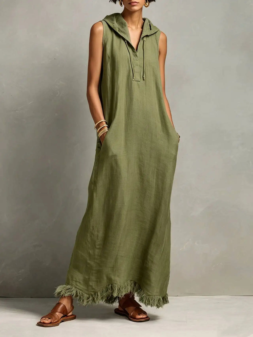 Luna Relaxed Bohemian Maxi Dress