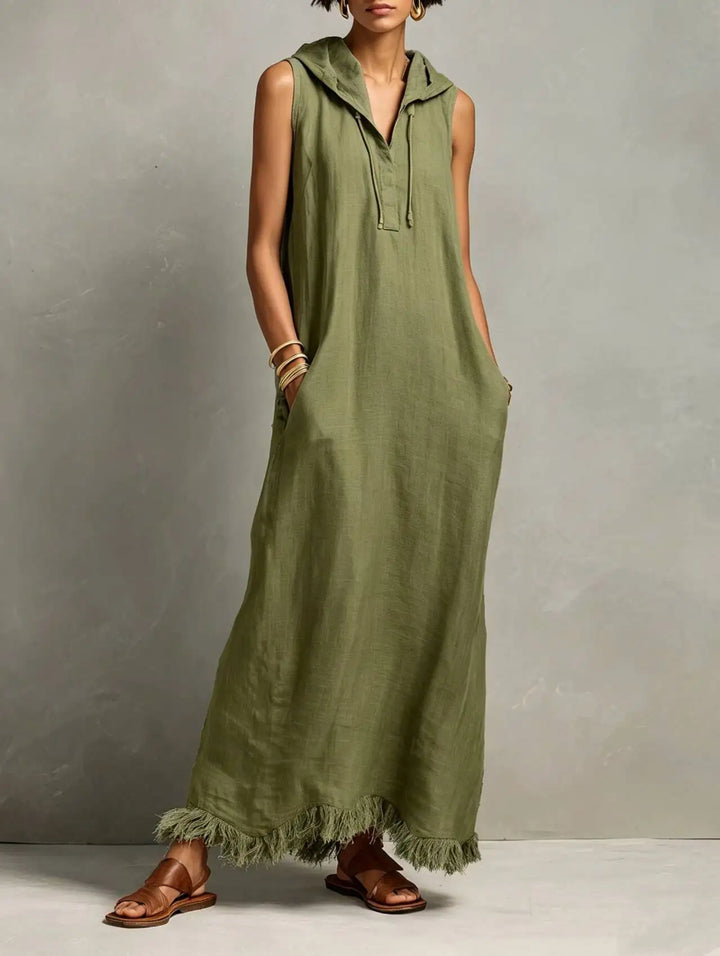 Luna Relaxed Bohemian Maxi Dress