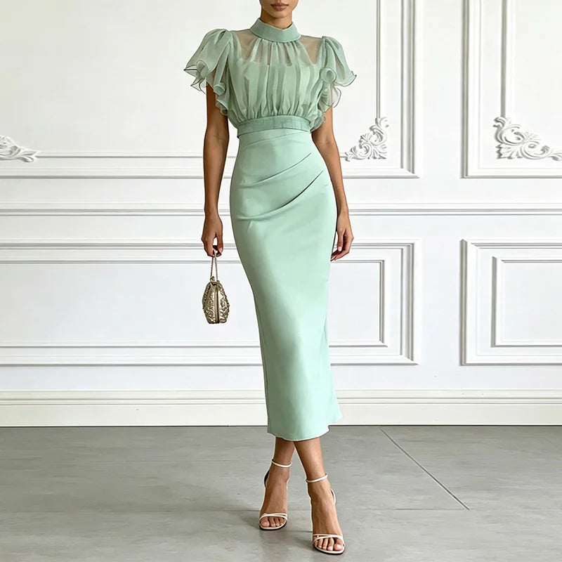 Lavinia Figure Flattering Midi Dress