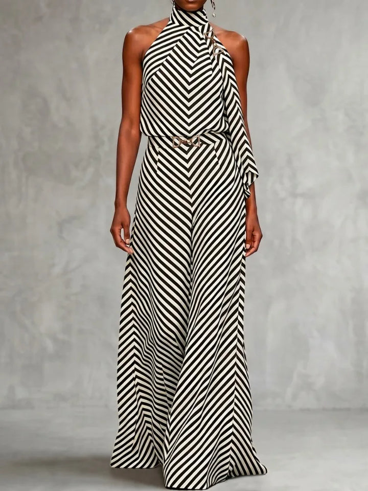 Genesis Striped Halter Trouser Set