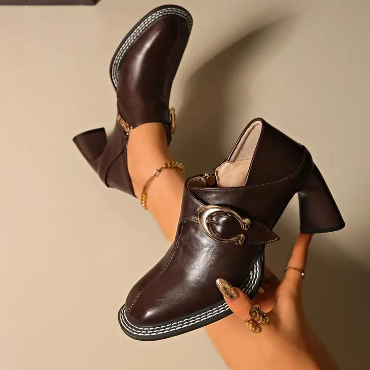 Velora Supportive Buckle Pumps