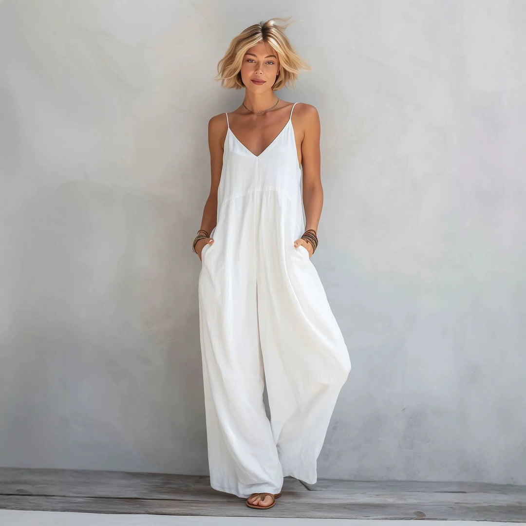 Elara Pocket Wide Leg Jumpsuit