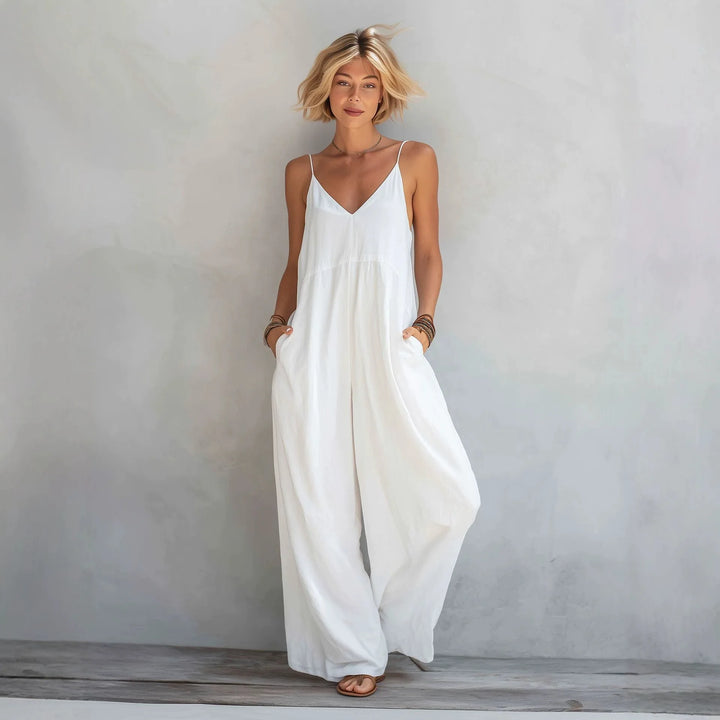 Elara Pocket Wide Leg Jumpsuit