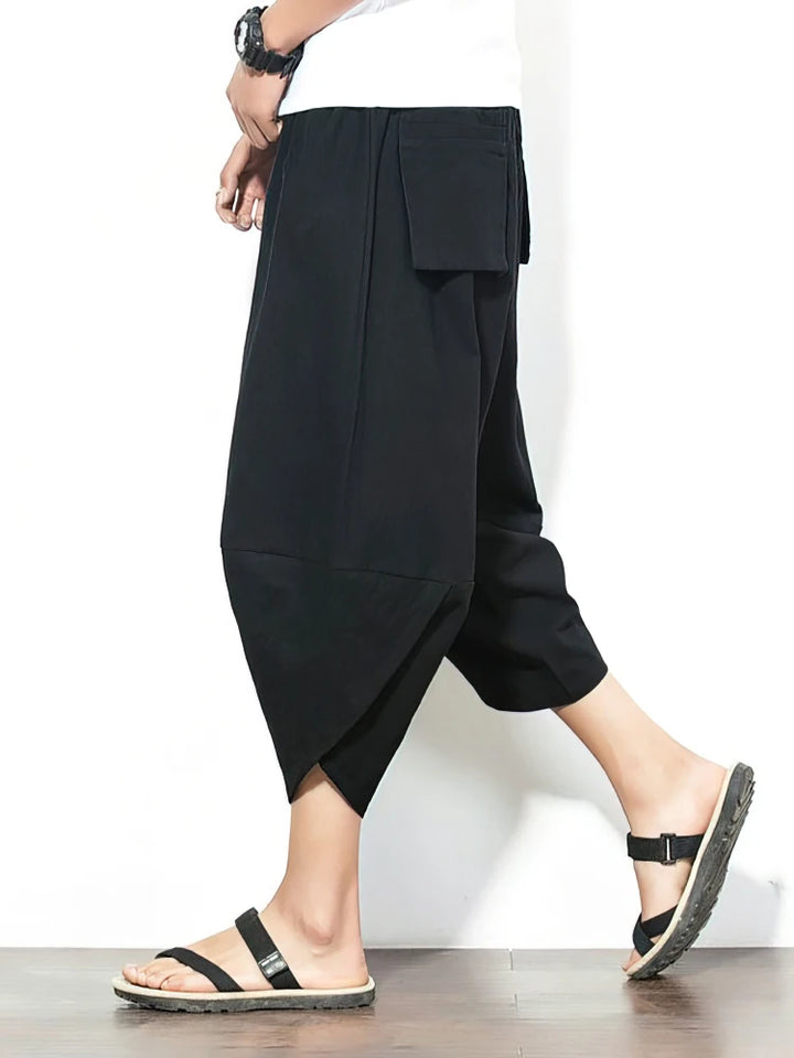 Colton Linen Harem Trousers