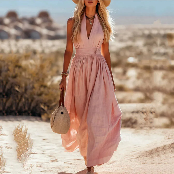 Brielle Flowing Summer Maxi Dress