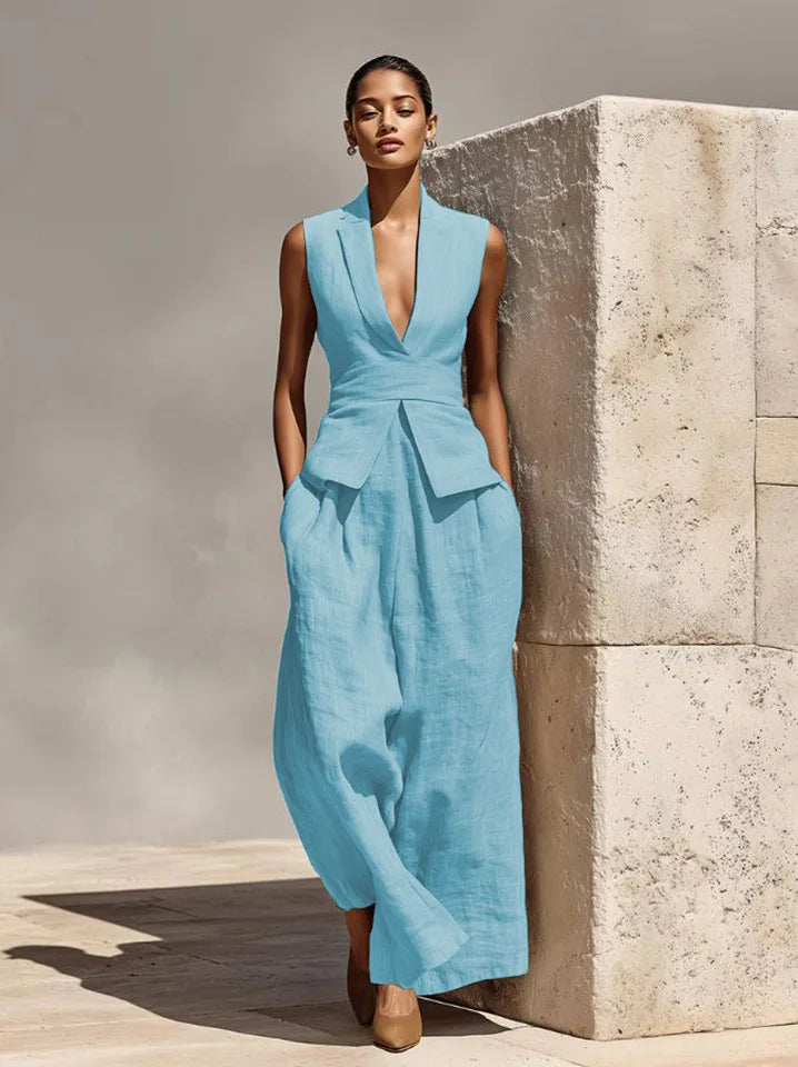 Myla Elegant Tailored Two-Piece Set