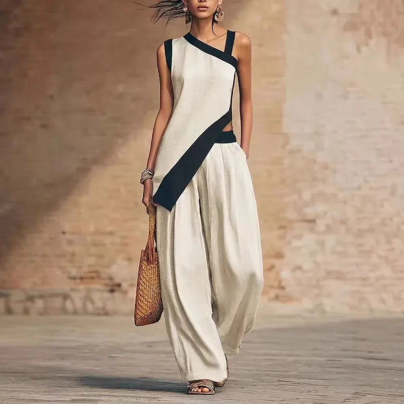 Danielle Asymmetrical Matching Set