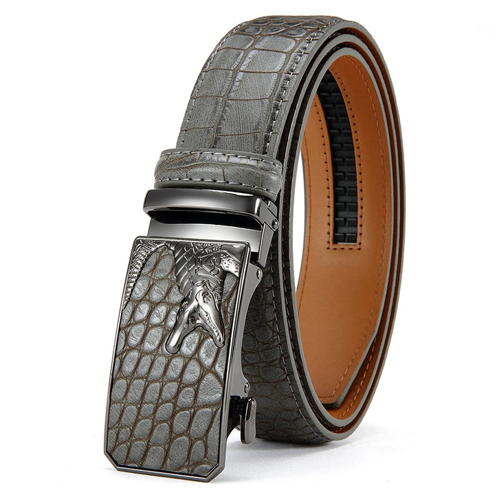 Graham Buckle Business Leather Belt