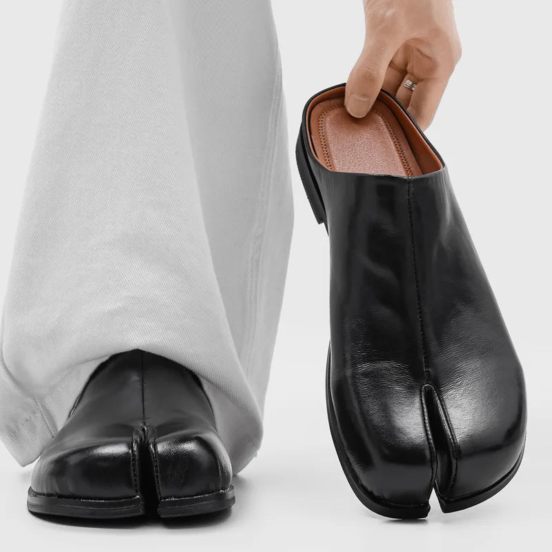 Simon Split Slip On Mules