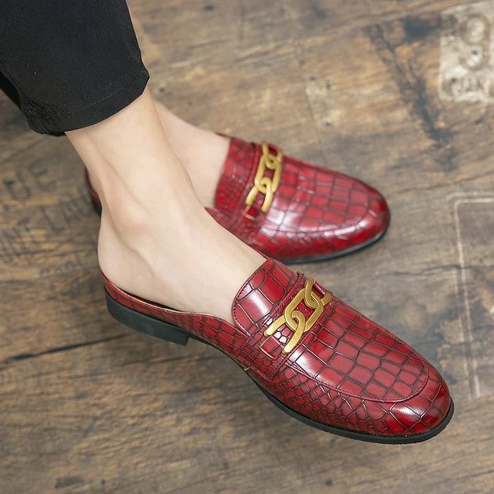 Stanley Leather Mule Loafers