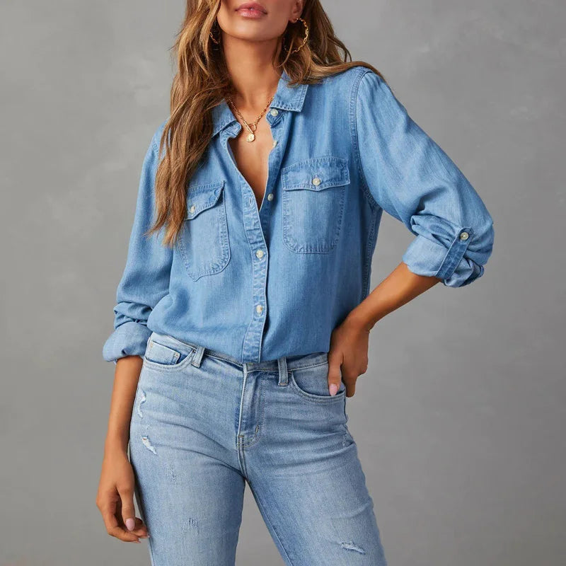 Margaret Relaxed Denim Shirt