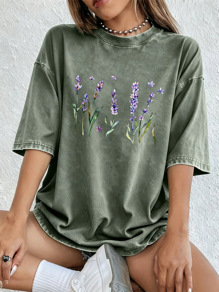 Delilah Oversized Floral Tee