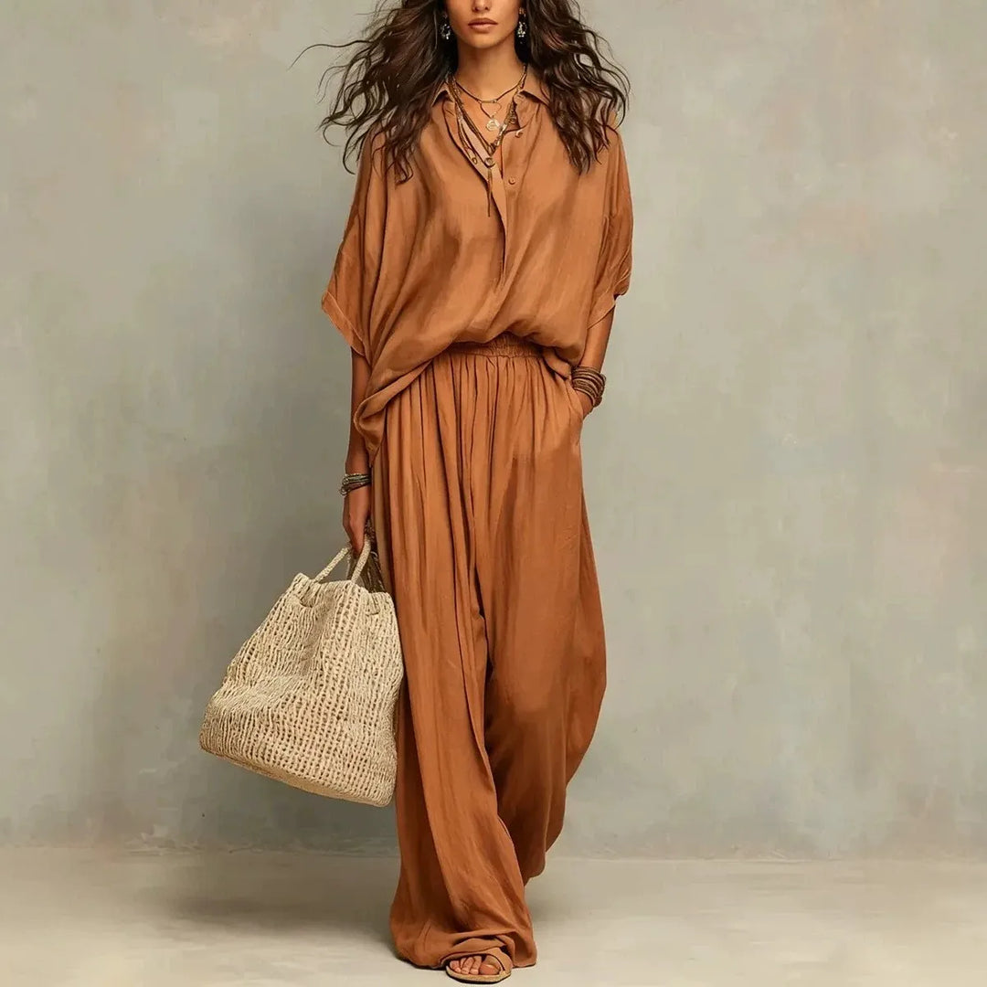 Delphine Relaxed Summer Matching Set