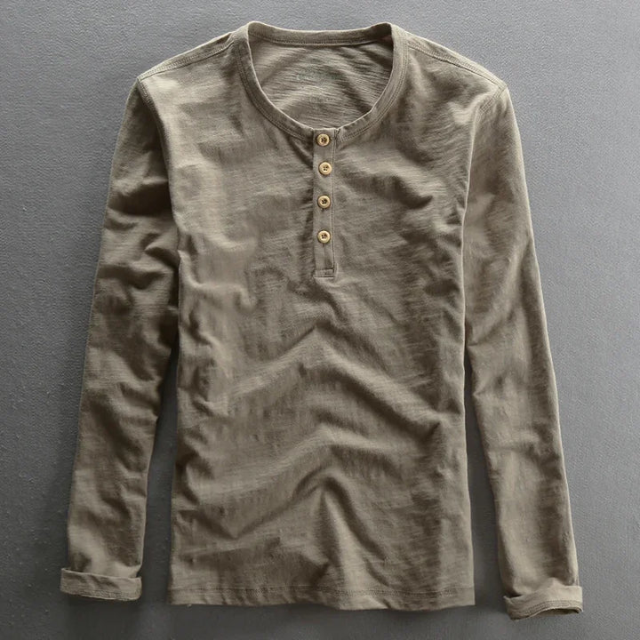 Mason Breathable Henley Shirt