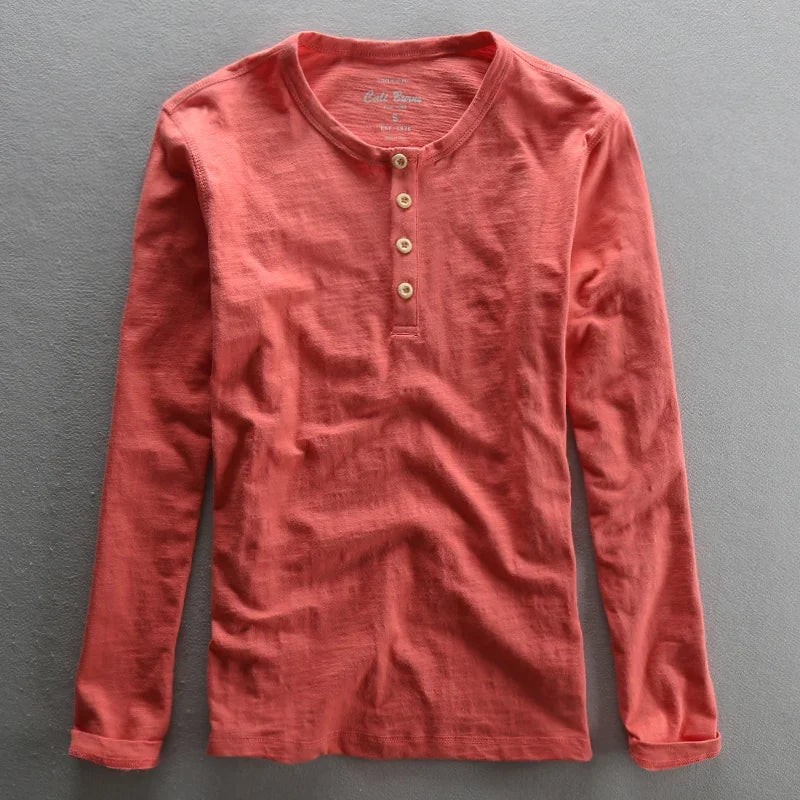 Mason Breathable Henley Shirt
