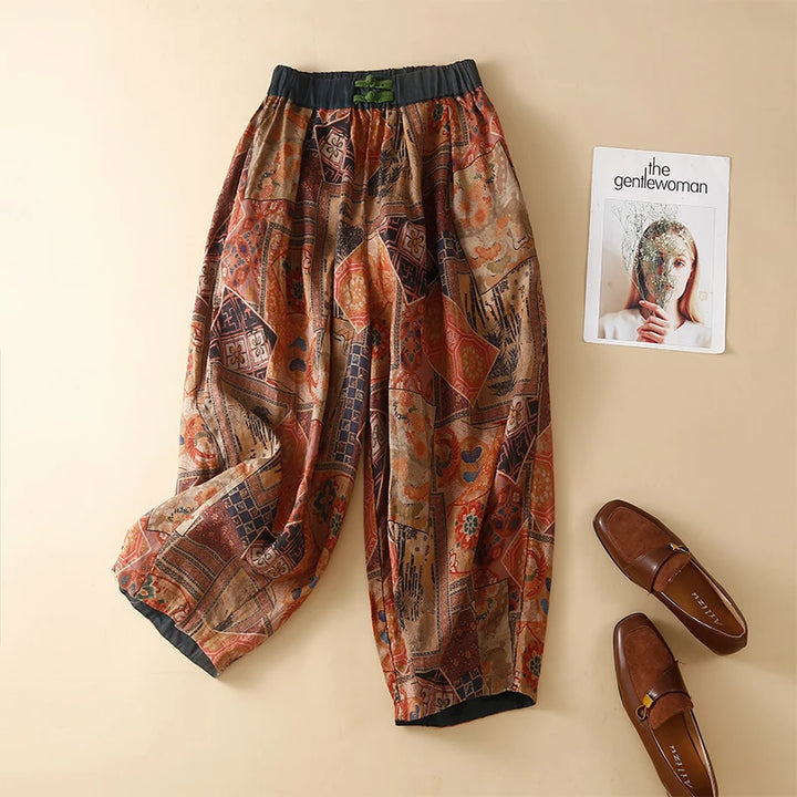 Odette High Waist Harem Trouser